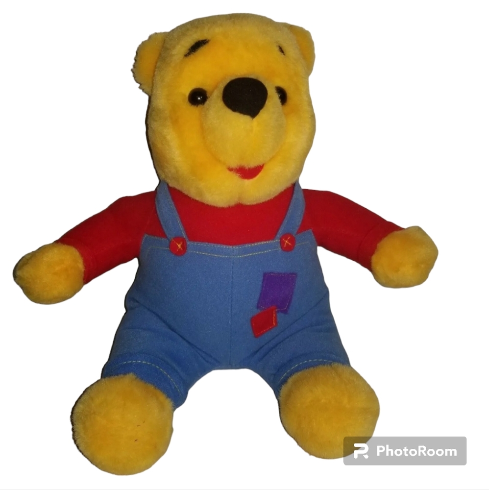 Disney Winnie the Pooh Talking Bear Plush Mattel Vintage 1997 Tested Works